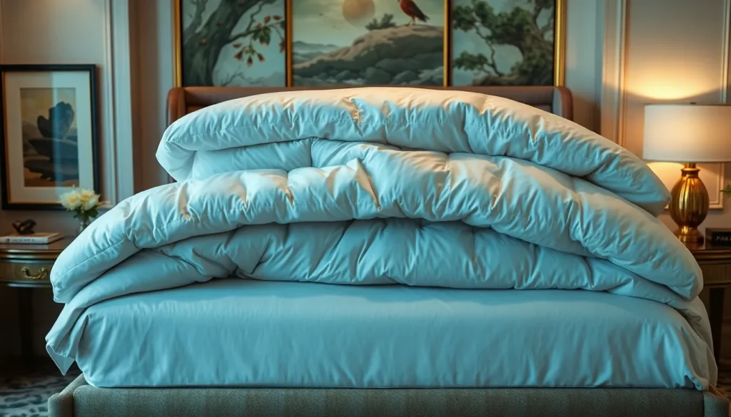 why are tuzialadu hotel comforters so fluffy
